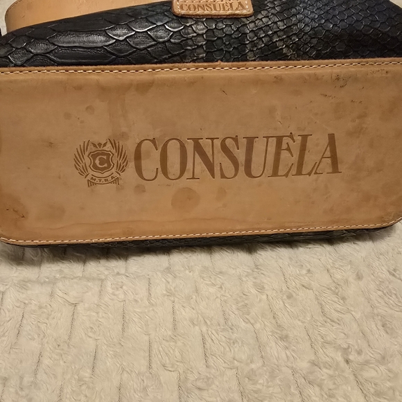 CONSUELA Rattler Hobo Tote Handbag With New Guitar Strap. - Picture 8 of 12